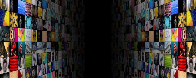 A collage of different streaming service logos, including Netflix, Disney+, Hulu, Amazon Prime Video, and HBO Max, arranged in a way that suggests comparison.