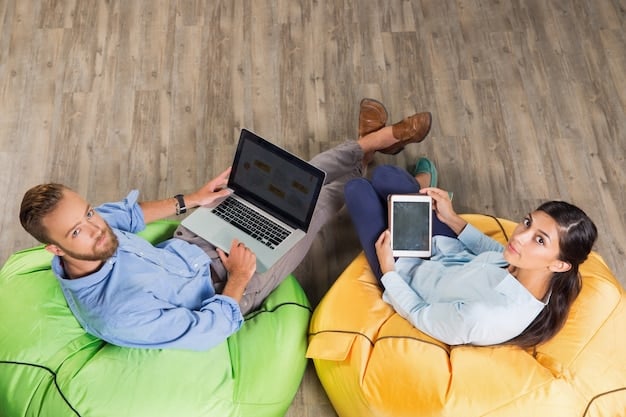 A split image showing a living room scene with multiple people watching different devices, contrasted with a graph depicting the revenue loss due to password sharing for streaming services.