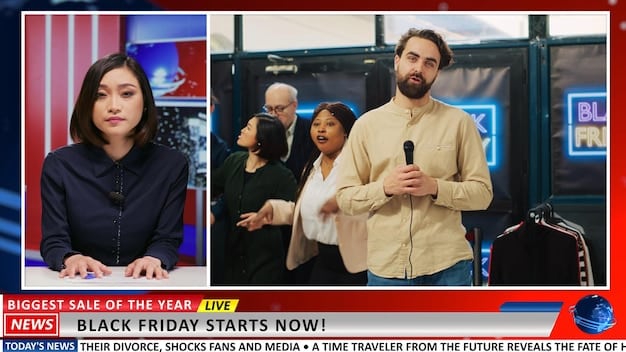 A split-screen showing a TV show on one side and a live chat window with viewer comments and reactions on the other.