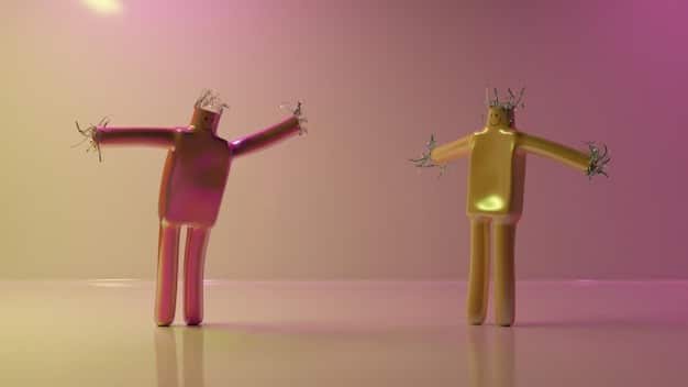 A scene showing [Character 1] and [Character 2] engaged in a heated argument, symbolizing the growing tension between them and the breakdown of their former alliance.