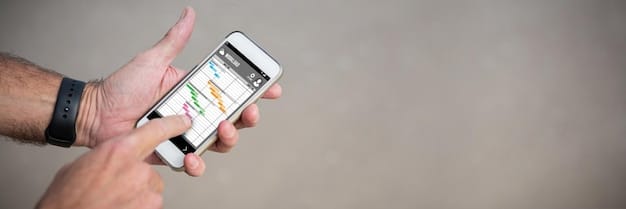A hand holding a smartphone displaying a webpage with an episode recap, highlighting the user-friendly interface and accessibility of online recaps.