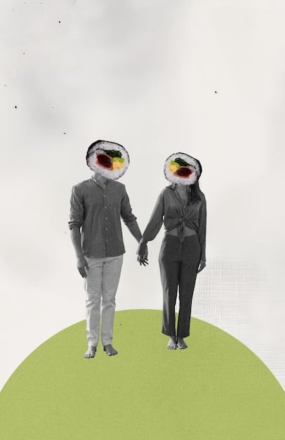 A split-screen depicting two characters from different series, each holding a unique symbolic object. The composition should highlight the contrast and similarities in their symbolic roles.