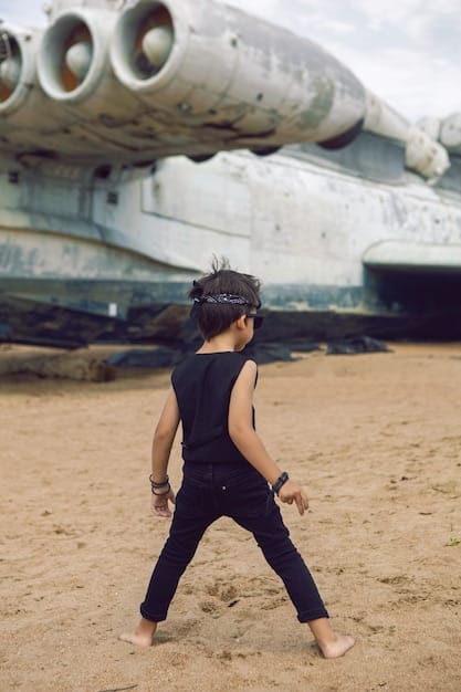 Behind-the-scenes shot of a Star Wars fan film being shot in a desert-like environment. Focus on the attention to detail in the costumes and props, as well as the crew's dedication.