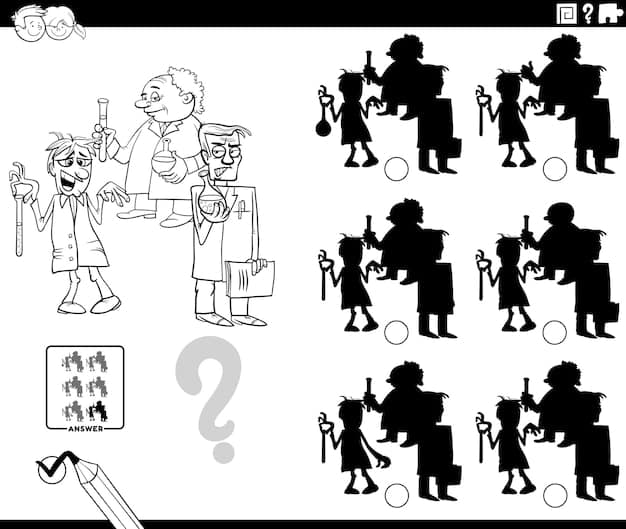 A series of sketches illustrating different costume silhouettes, with annotations explaining how each shape is associated with different character traits and emotional states.