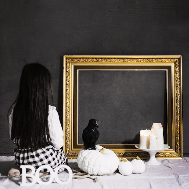 Wednesday Addams standing in the hallway of Nevermore Academy, looking intently at something out of frame, suggesting a new mystery.