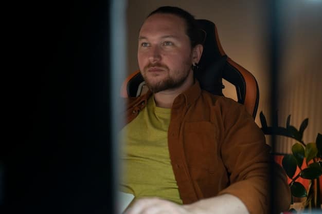 A close-up shot of Logan Roy sitting alone in his office, late at night. He is illuminated by the glow of a computer screen, his face etched with a mixture of satisfaction and weariness. A half-empty glass of whiskey sits on his desk.