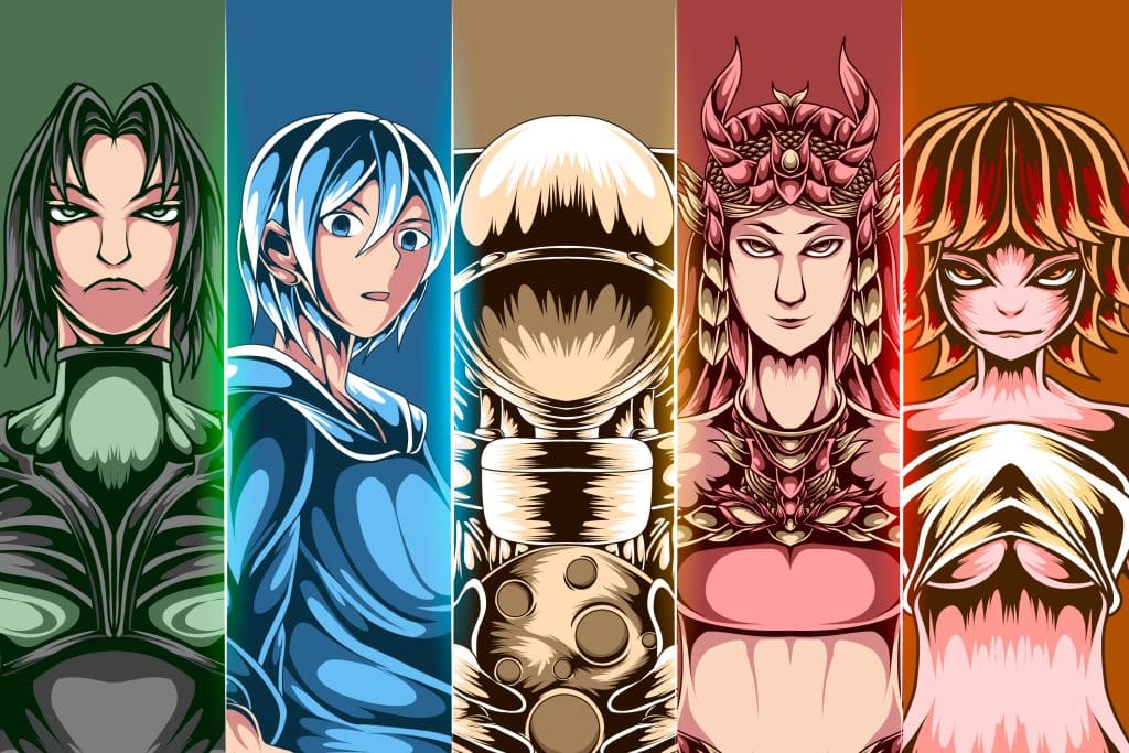 Evolution of anime