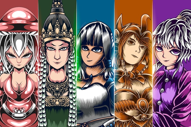 The evolution of anime