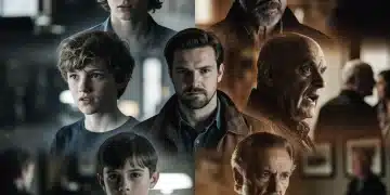 Evolution of characters from a critically acclaimed series, showcasing their journey from pilot episode to the series finale.